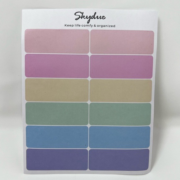 Cash Envelope Stickers Budget Book Labels Daily Planner Binder Monthly Financial - Picture 3 of 13